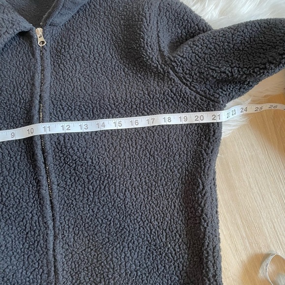 J.Crew Teddy Sherpa Zip Up Jacket - Picture 8 of 10